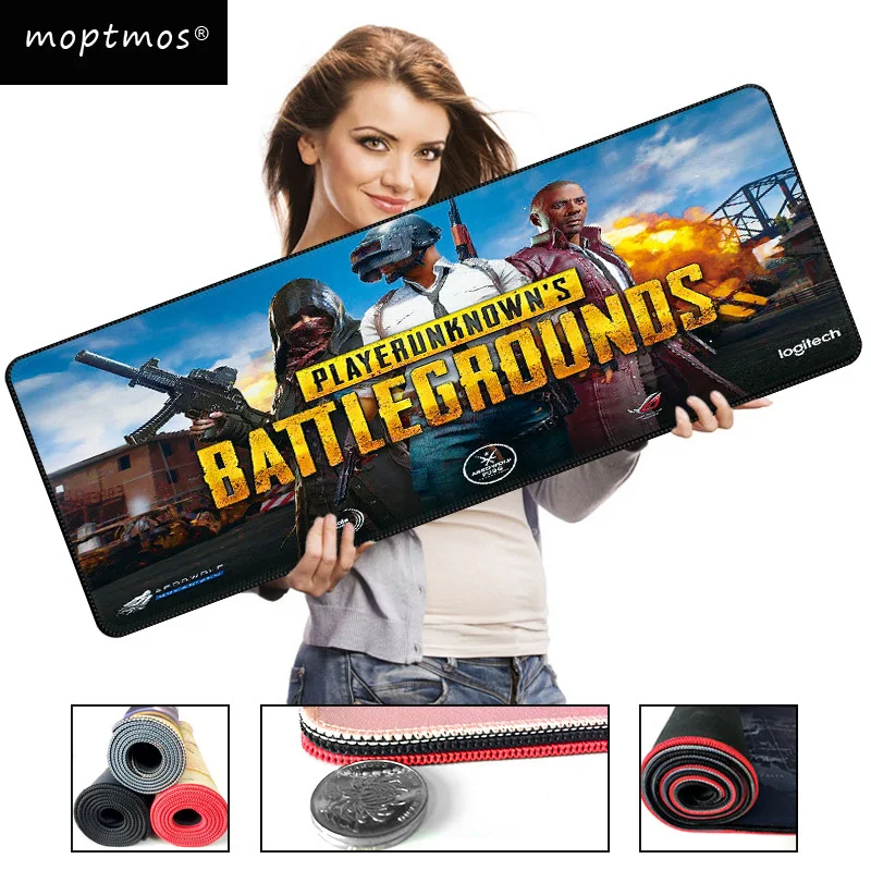Игровой коврик для мыши Playerunknown's Battlegrounds PUBG мягкий резиновый нескользящий