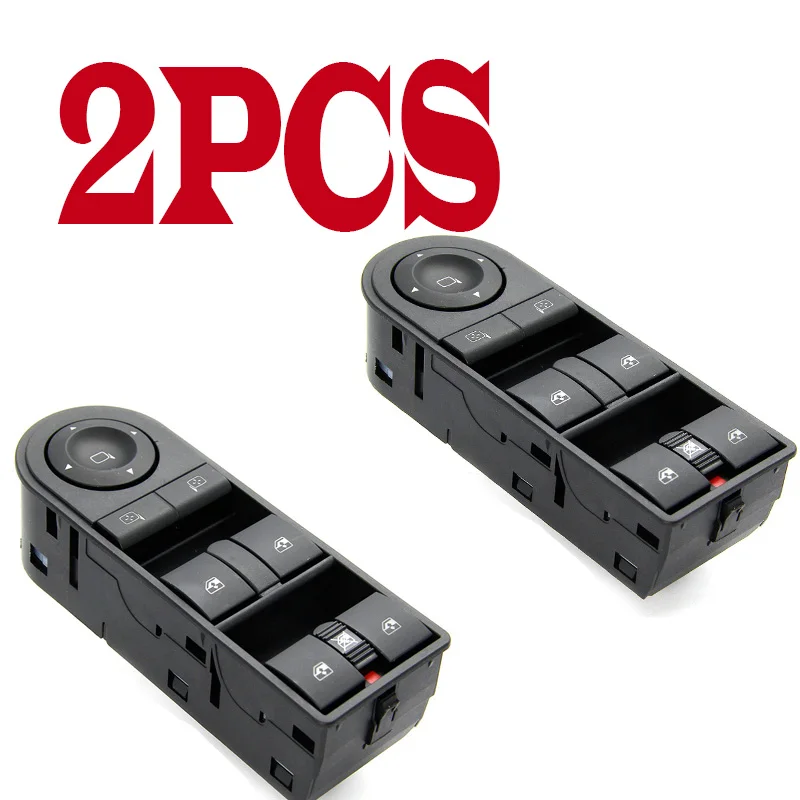 2PCS Auto Car PartsFront Left Electric Control Master Switches 13228699