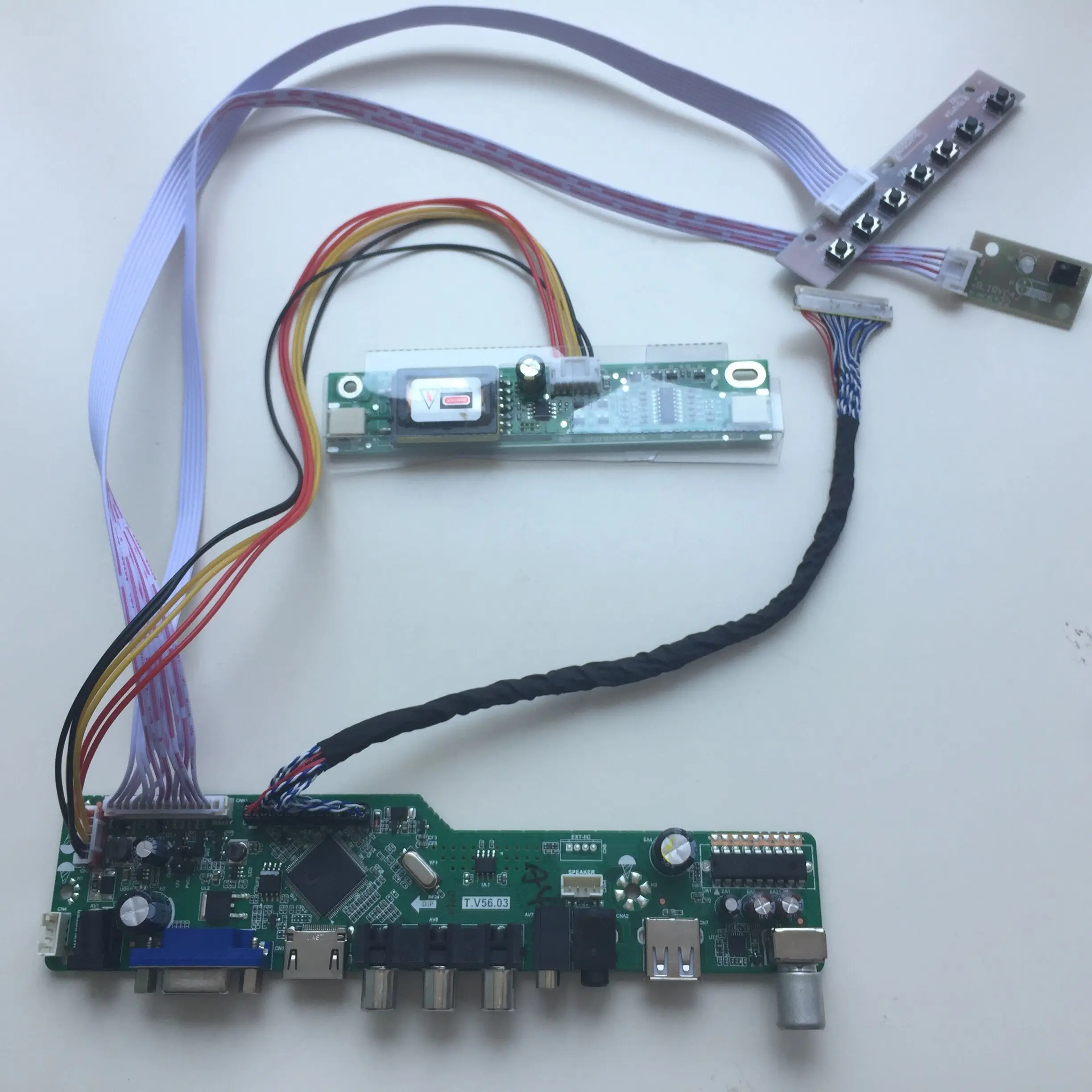 

TV HDMI USB LCD LED AUDIO VGA AV 2 CCFL lamps card Controller Board driver display For LM171W02-TLB2 1440X900