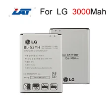 3000mAh High Capacity Phone Battery BL-53YH Use For LG G3 D855 D850 D858 D859 D857 F400 VS985 Original OEM Replacement Battery
