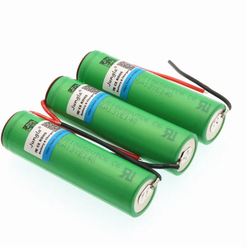 Новинка 18650 VTC6+ diy сварочная проволока 3,7 V 3000mAh 18650 литий-ионная батарея 30A разряда для шуруповерта и инструментов батареи fe13