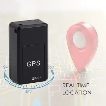 

Mini Real Time GPS Smart Magnetic Car Tracker Locator Device Voice Recorder Black shell Mall size GPS anti-theft tracker