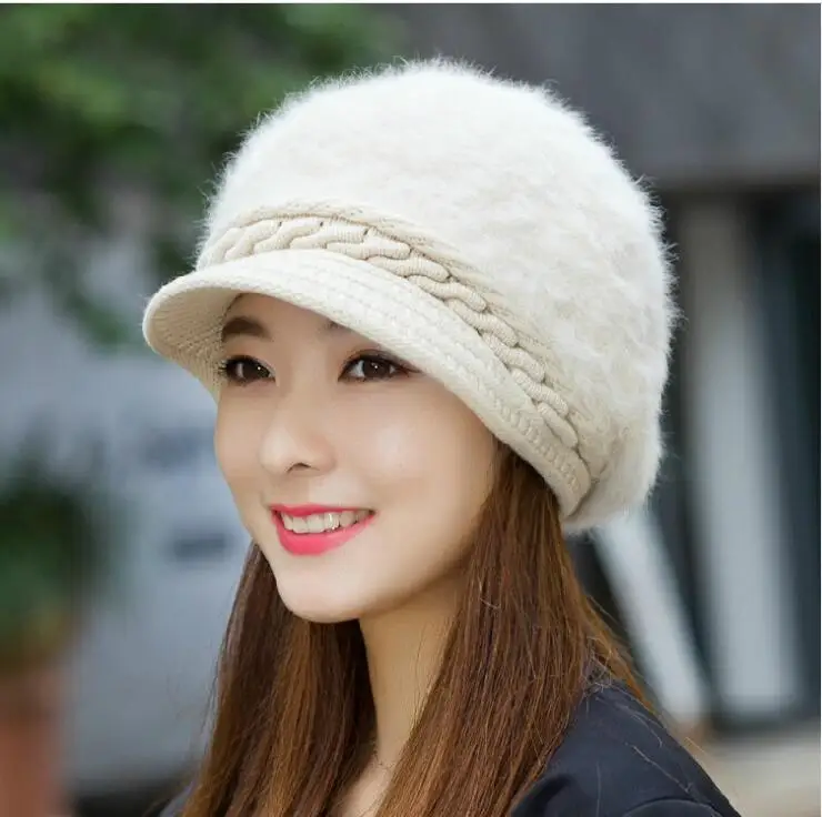 2017 зимние шапки вязаные женские для женщин шапочки девочек Skullies Femme Snapback