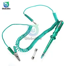 DC 6V12V 24 в авто электрический замыкание напряжения тестовая ручка с зажимом аллигатора провода грузовика мотоцикла автомобиля предохранитель детектор