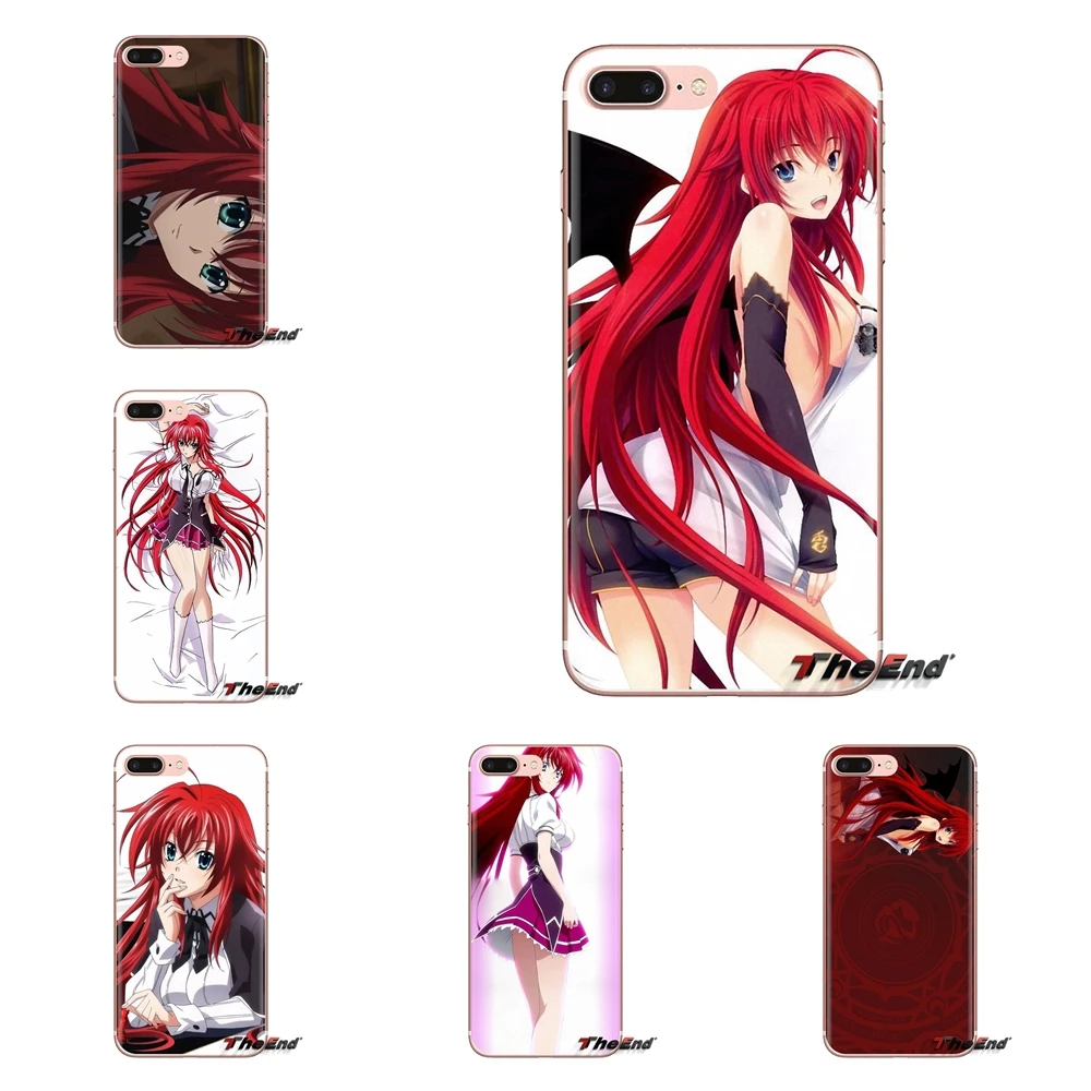 Силиконовый чехол для телефона Xiaomi Redmi 4A S2 Note 3 3S 4 4X 5 Plus 6 7 6A Pro Pocophone F1 Akeno Rias Gremory High