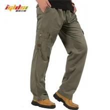 Мужские тактические брюки карго, новинка, весенне-Осенние Комбинезоны, свободные военные мешковатые хлопковые брюки, армейские военные штаны, 4XL 5XL 6XL