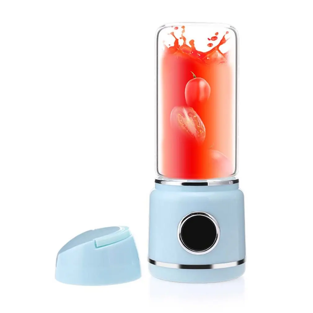 

6-leaf USB Charged 420ML Portable Juice Press Juice Extractor USB Rechargeable Smart Healthy Juice Cup