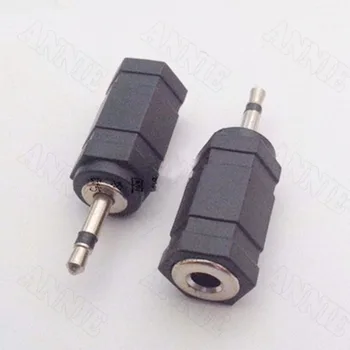 

50pcs/lot Earphone Converter 2.5 Single Channel To 3.5 Hole Small Turn To Big