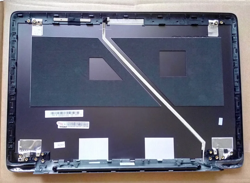 Новый Oirg для Lenovo Ideapad U410 Lcd задняя крышка 3CLZ8LCLV30 серый металл не сенсорный|Сумки и