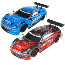 28 км/ч гоночный автомобиль 1/16 2,4 г 4WD 4CH 28 см Drift Rc автомобиль с передним светодиодный светильник RTR игрушка Красный/Синий Рождественский подарок для мальчиков