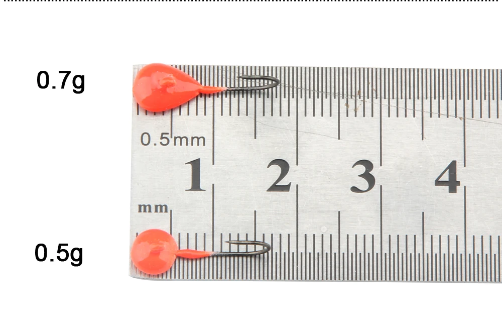 Spinpoler 12PcsLot Winter Ice Fishing Lure Mini Metal Lead Head Hook Bait Jigging Lure Hooks High Quality For Fishing Tackle  (3)