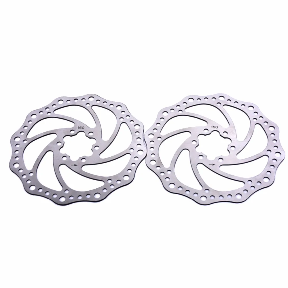 Stainless Steel Bike Bicycle Cycling 6 bolts Disc Brake Rotors 160:180mm G3 Bicycle disc Brakes6