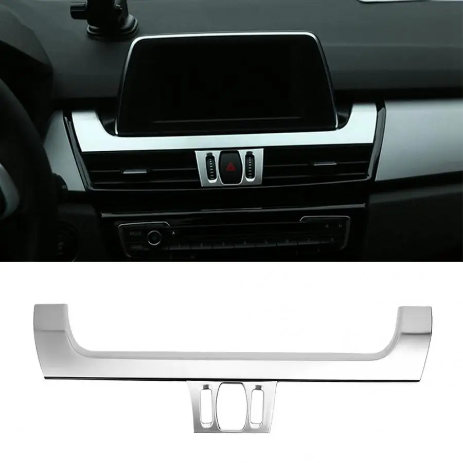 

Car Interior Control Navigation Panel Trim Cover for BMW 2 Series F45 F46 218i 220i 2015-2017 Navigation Panel Car Accessories