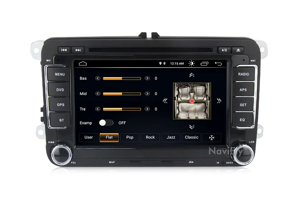 Top Spain Warehouse! Android 8.1 Car dvd player GPS Navigation for VW Skoda POLO GOLF 5 6 PASSAT B7 JETTA TIGUAN TOURAN Caddy RDS 19