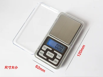 

100PCS 200g/0.01g Mini Electronic Digital Jewelry Pocket Weigh Scale Gram LCD Display Measuring Kitchen Lab Diet Food Balance
