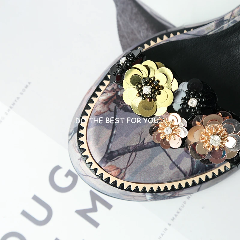 Casuales Mujer Sandalias Las Plataforma Cómodos Señoras Mujeres Nuevo 2019 Flor Zapatos Gamuza Esrfiyfe Negro De verde Verano Chico La Cuña Tqw6S8t