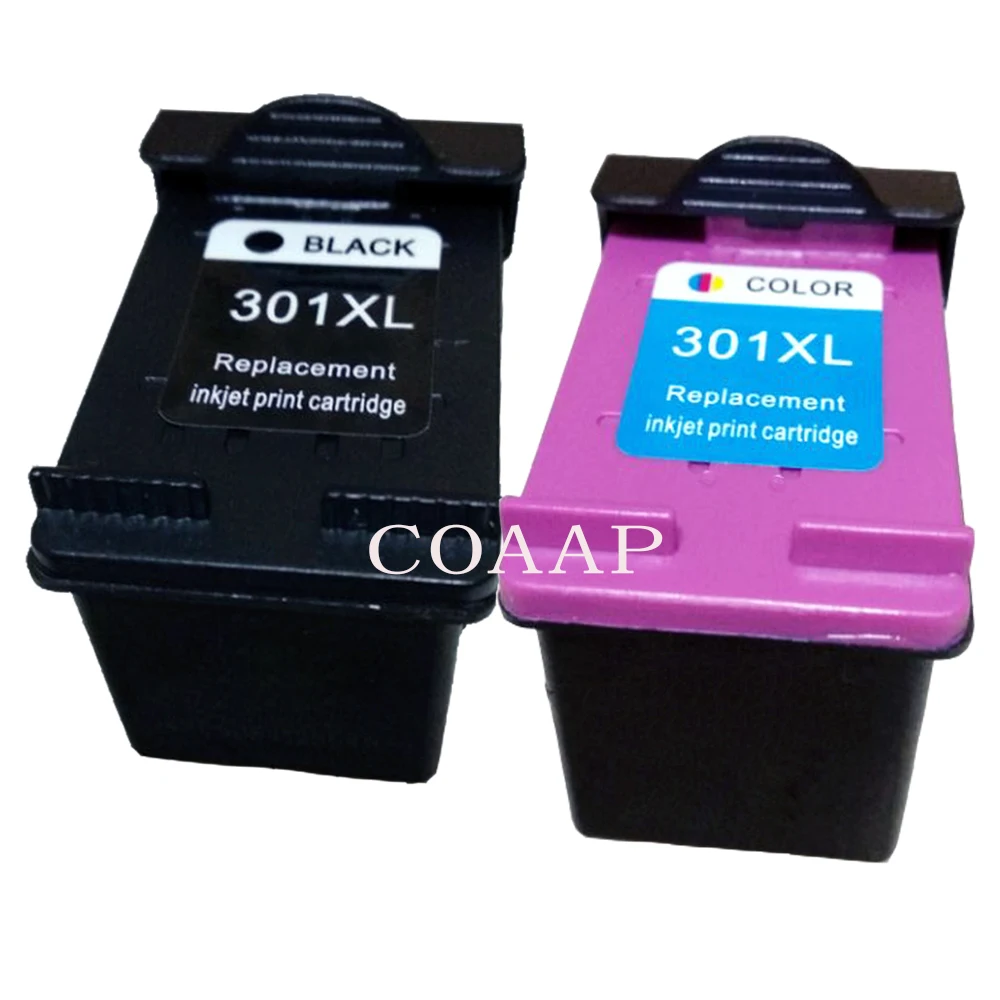 2PK Vervanging Hp 301 (Bk/Tricolor) bijgevuld Xl Inkt Cartridges Voor Hp Envy 5530 5532 4500 4504 4505 5539 Printer|Inktpatronen| - AliExpress