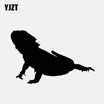 

YJZT 12.9*8.3CM Funny Komodo Dragon Reptile Lizard Decor Car Stickers Vinyl C12-1198