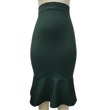 KAOUYOU новая обтягивающая юбка длиной до колена эластичная юбка-годе Сексуальная облегающая юбка