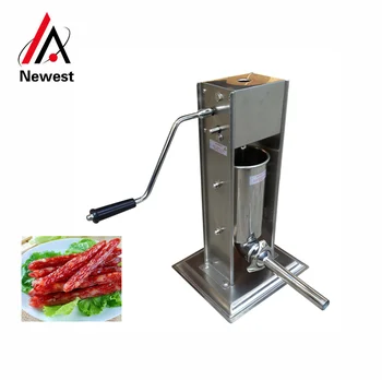 

home sausage stuffer salami filling manual 3L sausage making machine kitchen meat processing tool sausage maker