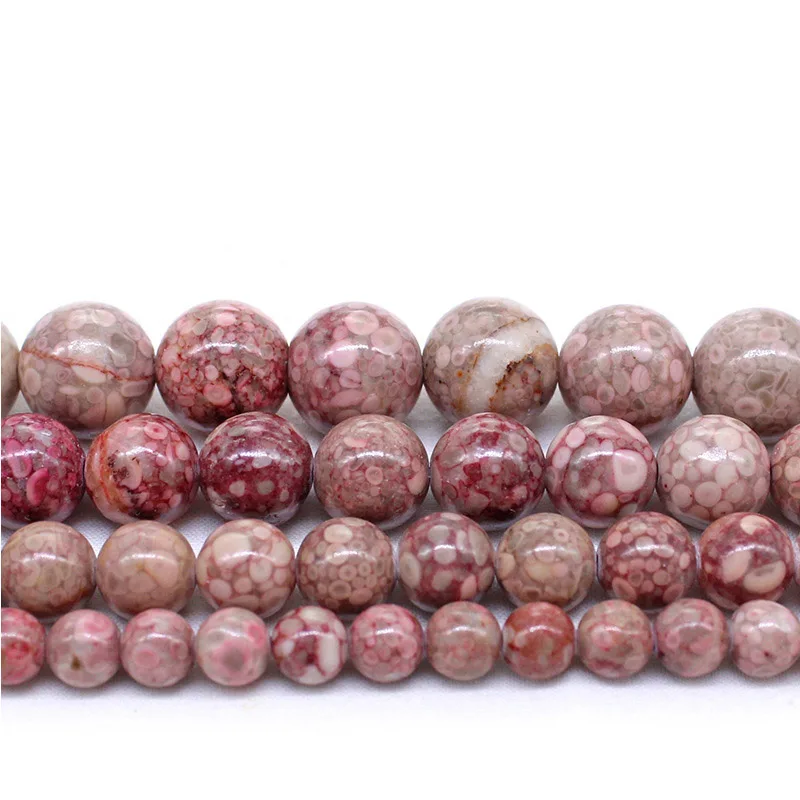 4 мм 6 8 10 12 бусины из натурального камня Lepidolite кварцевые круглые россыпью