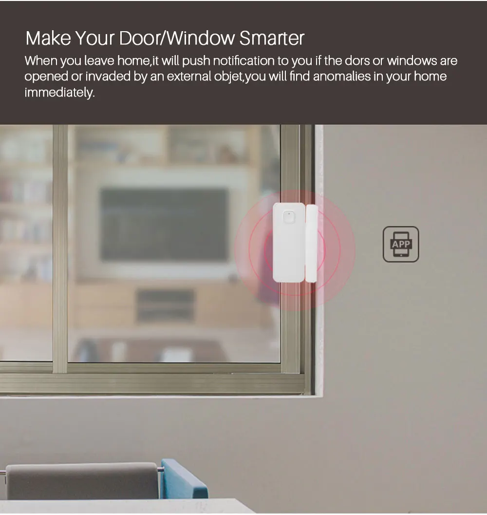 WiFi Window Door Sensor Detector (5)