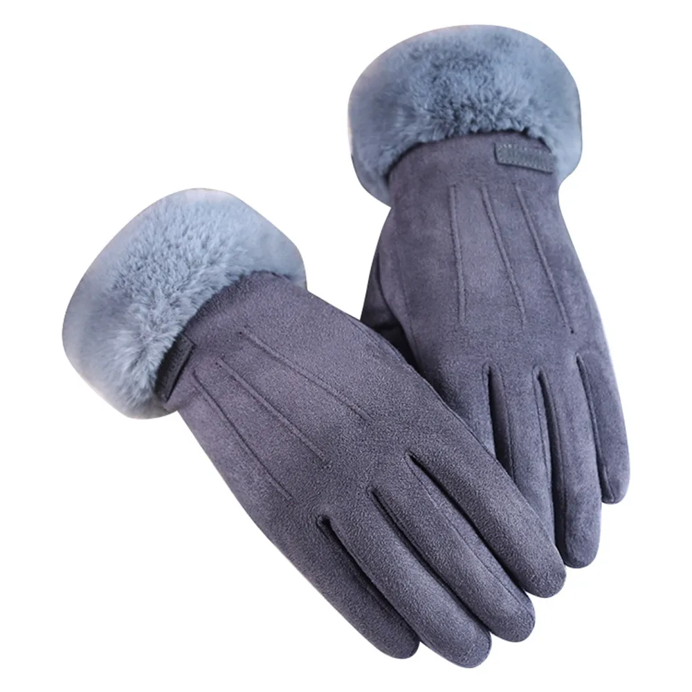 Женские перчатки на осень и зиму ветрозащитные теплые бархатные перчатки handschoenen zonder vingers женские зимние перчатки