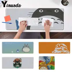 Yinuoda Прохладный новый милый Тоторо коврик для клавиатуры Резиновые gaming mouse pad стол коврик мультфильм игровой коврик для мыши с Большие