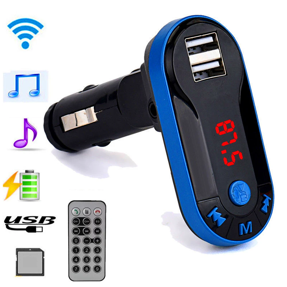 Bluetooth беспроводной Автомобильный Mp3 плеер Handsfree автомобильный комплект fm