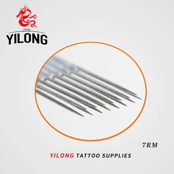 

50PCS (7RM) Professional Tattoo Needles Round Magnum Curved Tattoo Needles Medical Stainless Steel Material Free Shipping