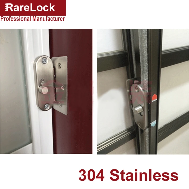 Stainless Latch Sliding Door Lock For Bedroom Toilet Bathroom Security Furniture Hardware Bolt Diy Sliding Door Lock Door Locklocks For Sliding Doors Aliexpress