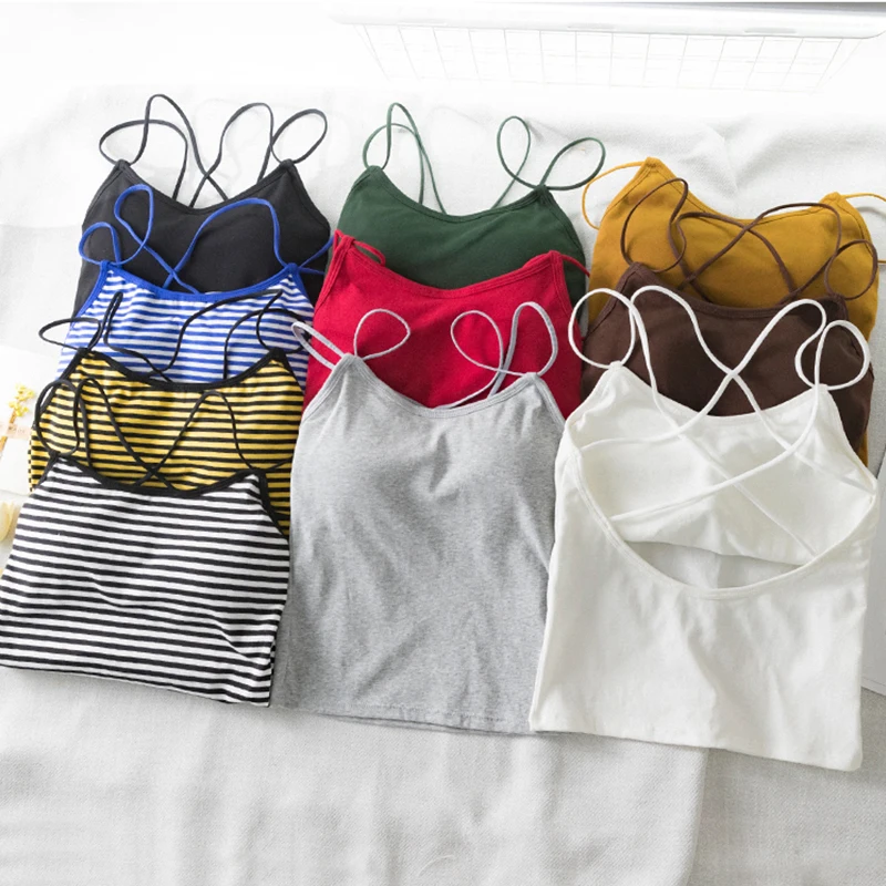 

Solid Strap Tank Tops Women Hollow Out Halter Camis Summer Casual Sexy Tank Tops Female Modal Beach Off Shoulder Top Tee Ladies