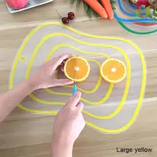 4 шт пластиковые Разделочные доски кулинарный блок антибактериальные нескользящей резки коврик, кухонные инструменты TSH магазин