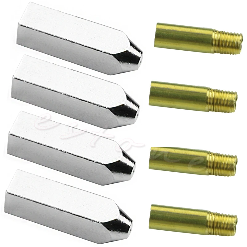 

2 Pairs Metal Shoe Laces Black Silver Gold Tips Aglets DIY Replacement Srew Shoe Decorations Accessories