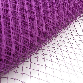 

18 colors 25cm bridal fascinator veils Birdcage Veiling Millinery Hat Veil DIY Hair accessories wedding headpieces LD12