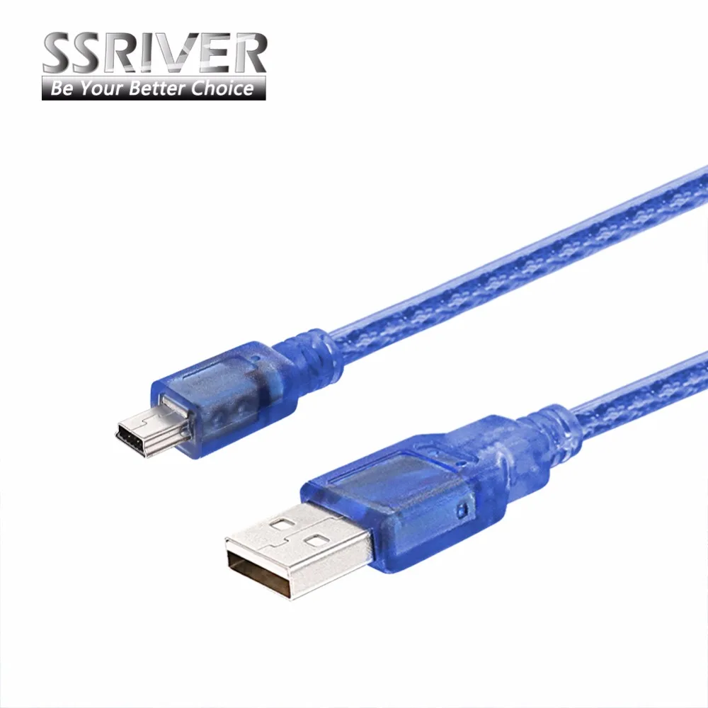 SSRIVER Mini USB Cable 0 3m 1 5m 3m Mini USB To USB Sync Data Charger ssriver-mini-usb-cable-0-3m-1-5m-3m-mini-usb-to-usb-sync-data-charger