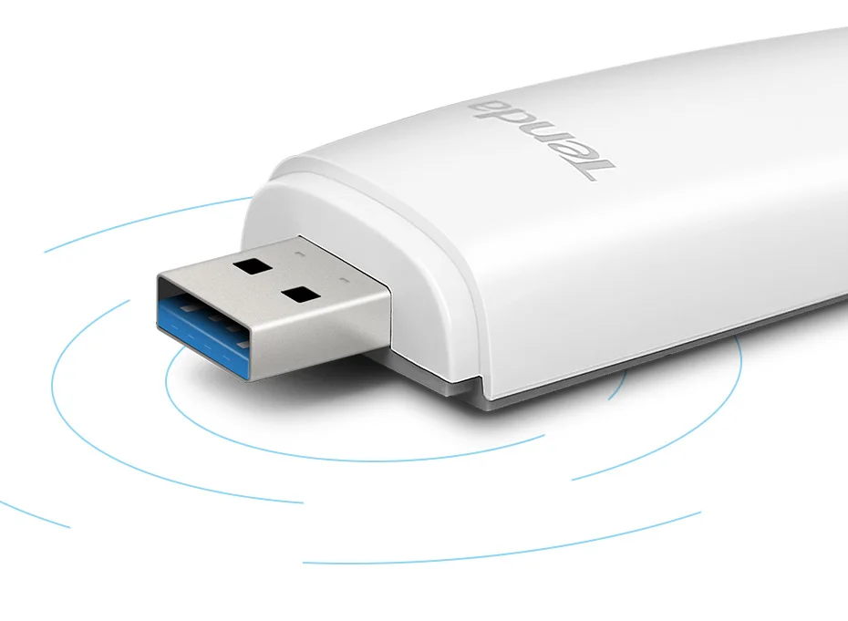 Tenda U12 1300 Мбит/с Беспроводные USB сетевые карты, AC двухдиапазонный 2,4G/5,0 ГГц гигабитный WiFi USB сетевой адаптер, USB 3,0, Plug and Play