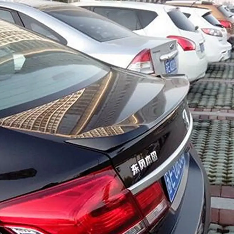 Автостайлинг MONTFORD для Honda Civic 2014 2015 2016 популярный Неокрашенный спойлер из АБС