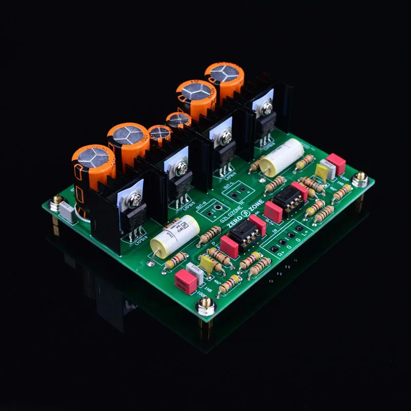 SUQIYA DUAL RIAA phono усилитель мм готовая плата|Усилители мощности| |