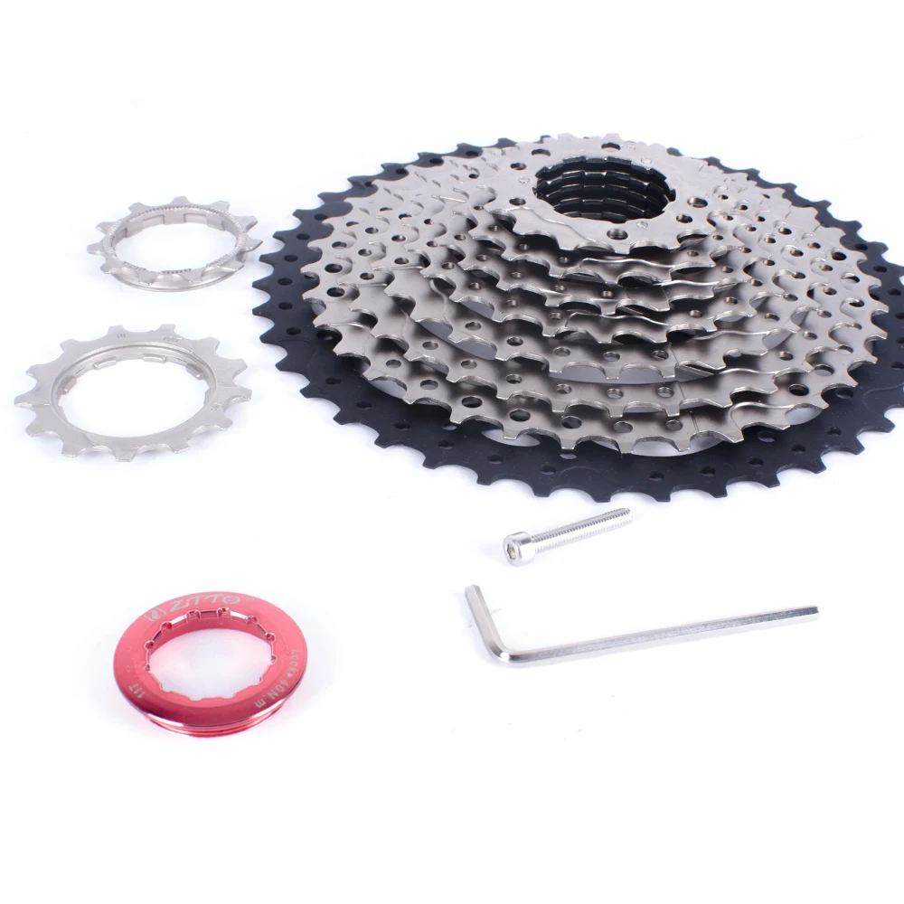 ZTTO 11-42T 10 Speed 10s Wide Ratio MTB Mountain Bike Bicycle Cassette Sprockets For Parts M590 M6000 M610 M675 M780 X5 X7 X9