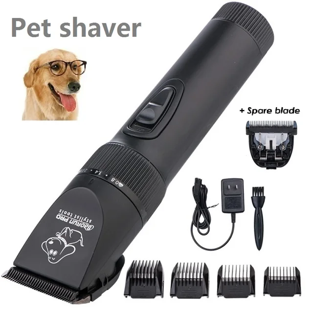 Dog Haircut Machine Pet Hair Trimmer Animals Grooming Clippers