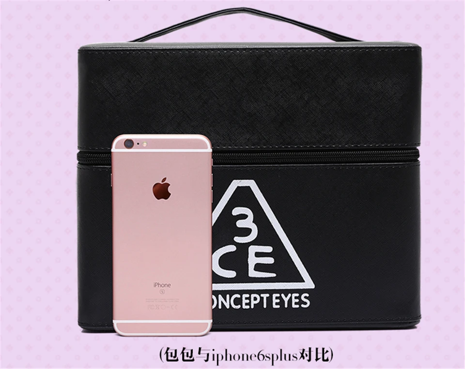 Professional Black Cosmetic Case Bag Large Capacity Portable Women Makeup Cosmetic Bags Storage Travel Bags Professional Black Cosmetic Case Bag Large Capacity Portable Women Makeup Cosmetic Bags Storage Travel Bags