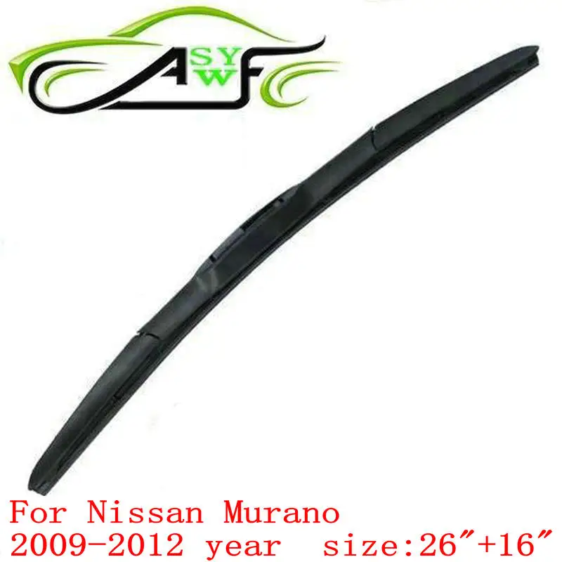 auto car windshield wiper blade for Nissan Murano (2009 2012) 26"+16