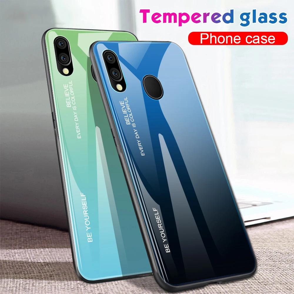 Для Samsung Galaxy A50 A30 A70 A20E M20 M10 M30 Роскошные градиентные чехлы для телефонов из