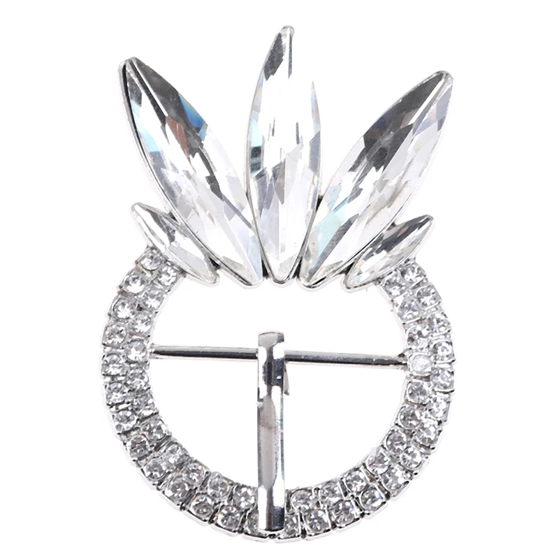 1 Pc Women Crystal Shoe Clips Rhinestone Shoes Buckle Bridal Prom Shoe Decor Accessories