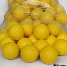 36 шт. мячи для гольфа Andux яркие цвета для занятий спортом в помещении/на открытом воздухе, эластичные пенопластовые шарики из полиуретана аксессуары для гольфа