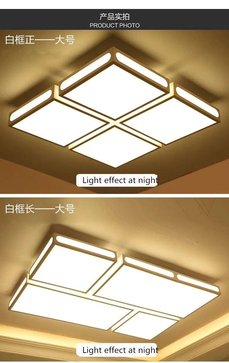 Светодиодный потолочный светильник площади гостиная простой современный простые теплые домашние творческий спальня лампа ресторан исследование лампа