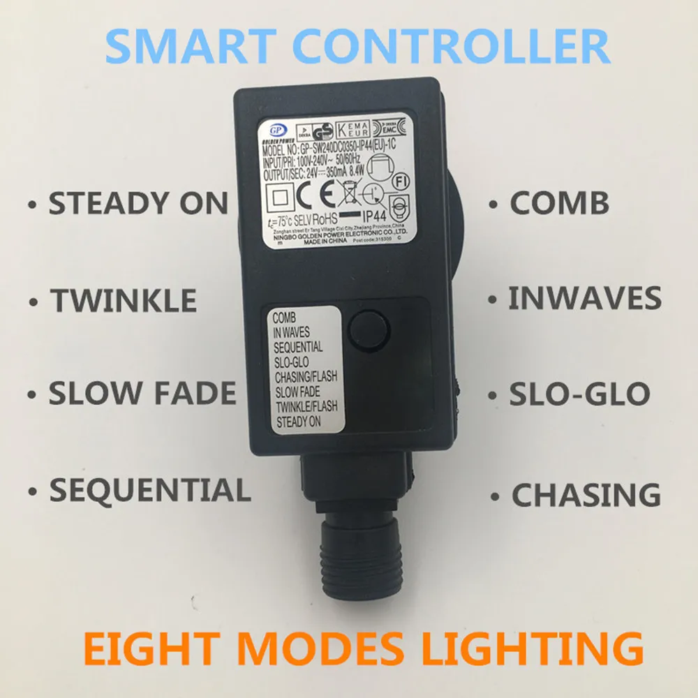 Vnl ip65 lâmpada led g50, multicolor, conector,