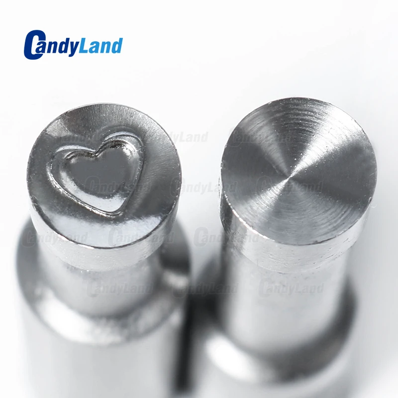 

CandyLand Heart Tablet Die Pill Press Die Candy Punch Die Set Custom Logo Punch Die Cast Pill Press For Tablet TDP Machine