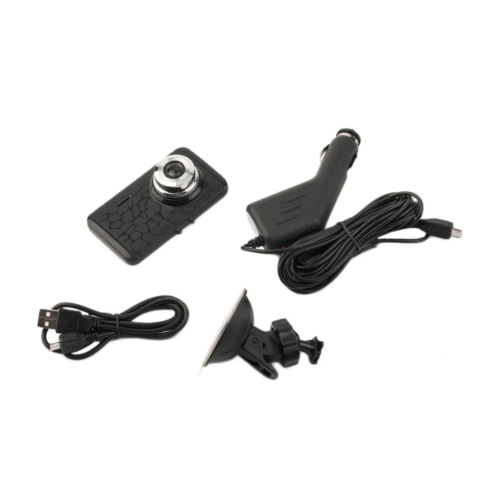 

2.4 Inch TFT LCD Screen Display Infrared Night Vision Auto Car HD 1280*720 Motion Detection Car Camcorder Recorder Black